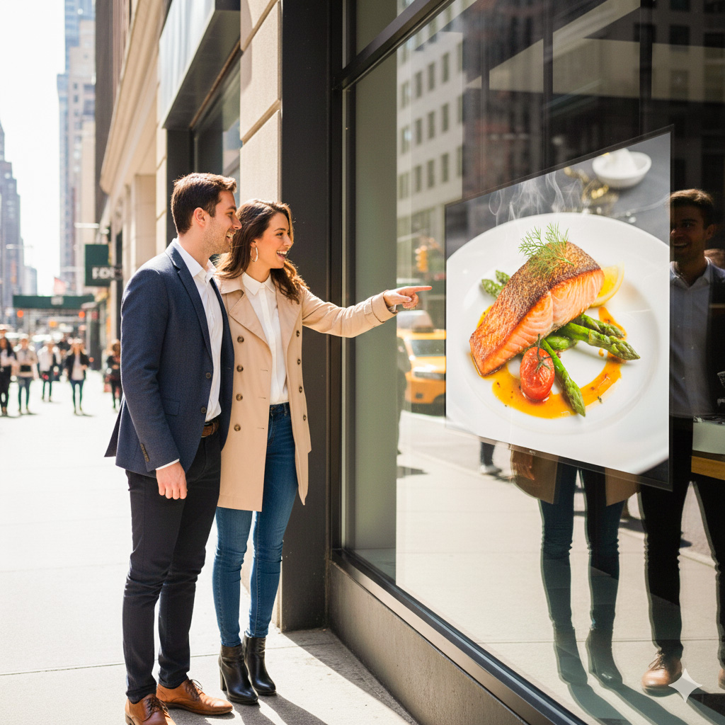 attract passer-by traffic
