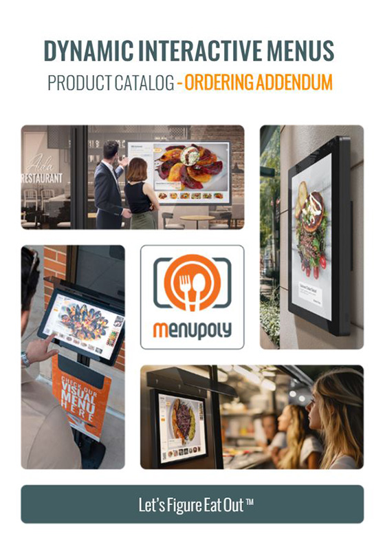 Digital Ordering Kiosk Catalog